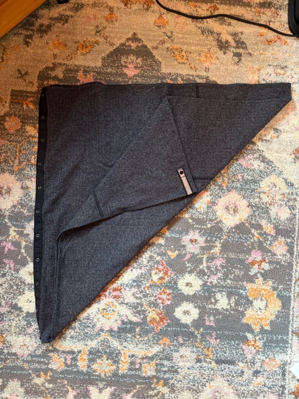 lululemon athletica Dark Gray Multifunctional Wrap Scarf